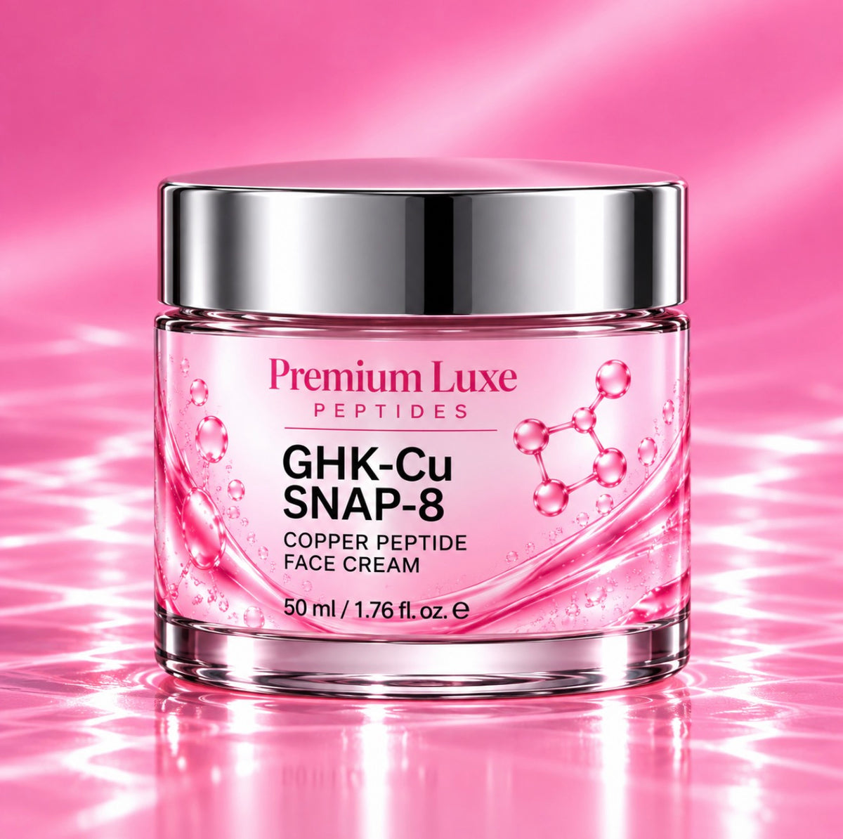 GHK-Cu + SNAP-8 Copper Peptide Face Cream