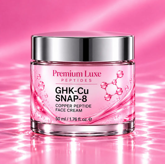 GHK-Cu + SNAP-8 Copper Peptide Face Cream